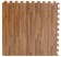 Puzzelmat houtkleur